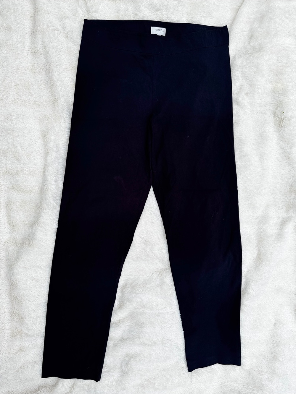 Avenue Montaigne Billy F954 Black Pull On Stretch Pants Size 14